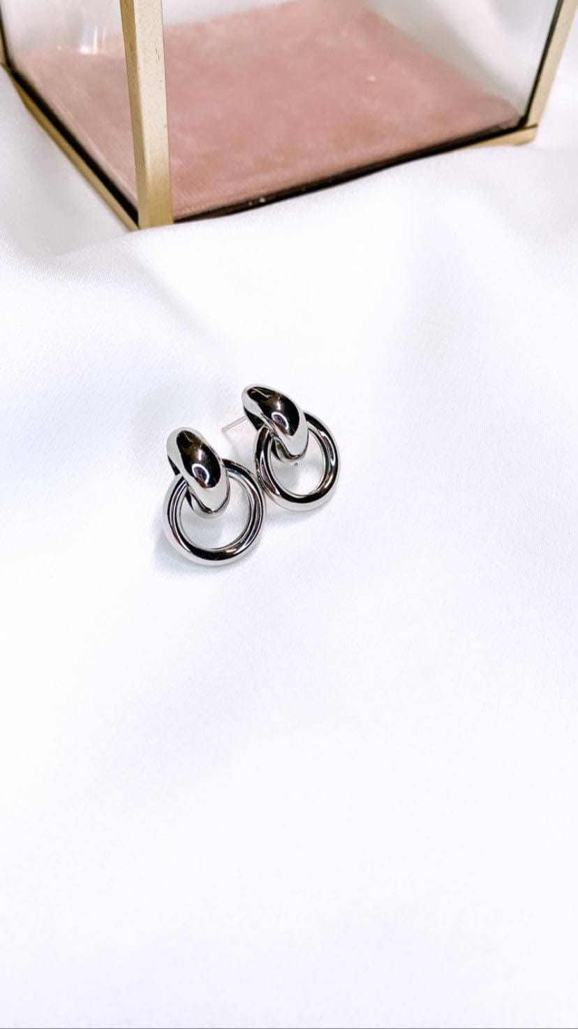 Auskarai "Sunshine Silver"