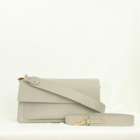Odinė rankinė ELEGANZA GREY