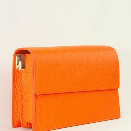 Odinė rankinė GRAZIA ORANGE